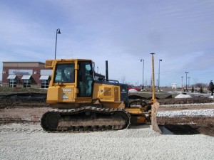 madson manitowoc bull dozer with GPS